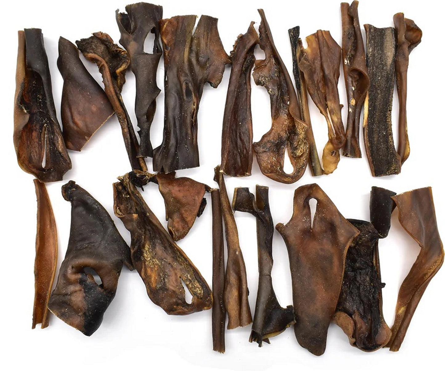 Buffalo Head Skin - Dog Treats - 1kg