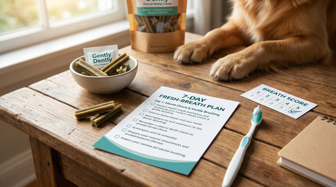 7‑Day Fresh‑Breath Plan for Dogs: At‑Home Checks and Quick Wins