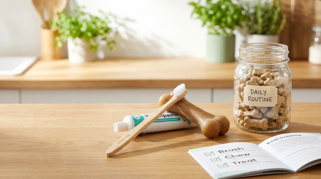 Build a Daily Dental Routine for Dogs: Brush, Chew, Treat
