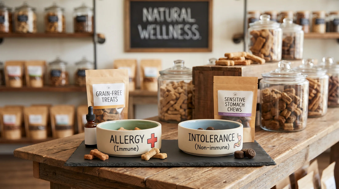 Food allergy vs. food intolerance in dogs: quick diagnostic clues