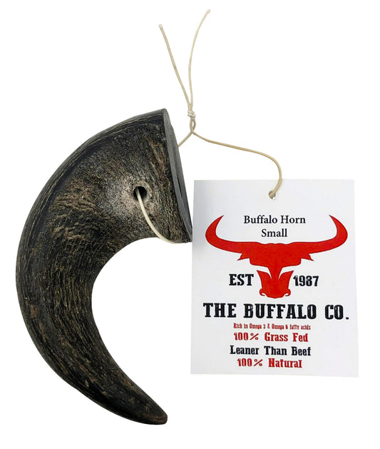 Buffalo Horn-Small (4-5 Inch)-Dog Treats